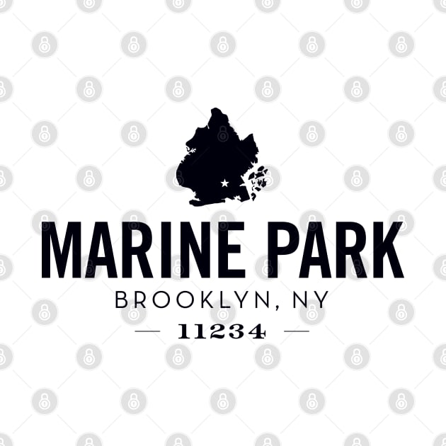 Marine Park (black) by Assertive Shirts