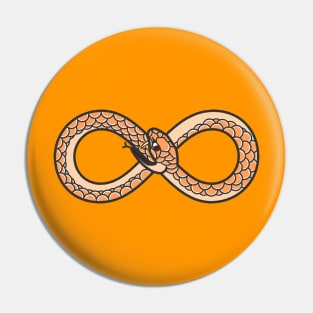 Yellow Ouroboros Pin