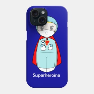 Kokeshi Cleaner Superheroine Phone Case