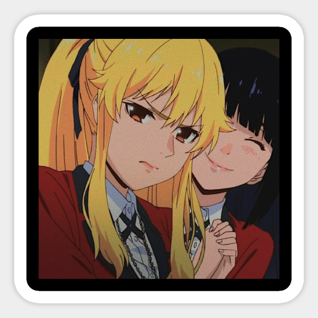 Kakegurui Kakegurui Sticker Teepublic Uk (é muito dificil achar de boa qualidade). teepublic