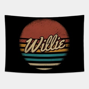 Willie Retro Style Tapestry