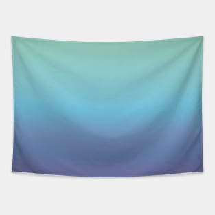 Cool Blue Ocean Gradient Tapestry