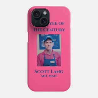 scott lang: baskin robbin's employee of the century 'antman' Phone Case