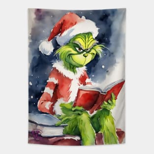 Young Grinch Tapestry