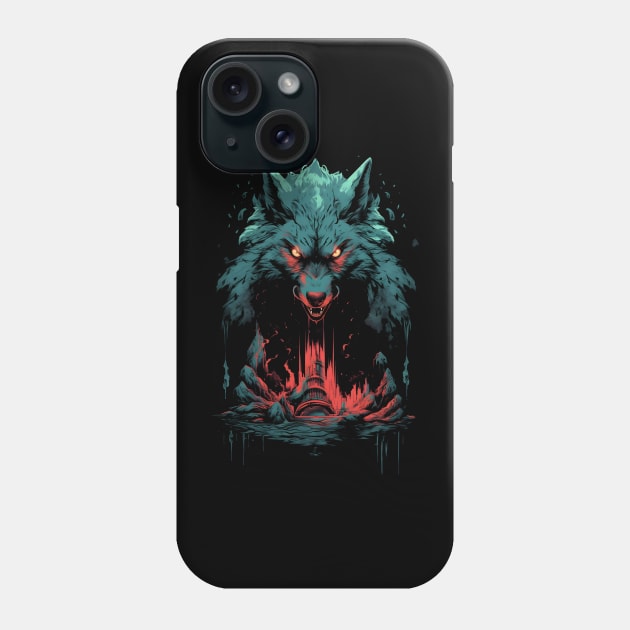 Mystic Werewolf Phone Case by lord.mandragoran