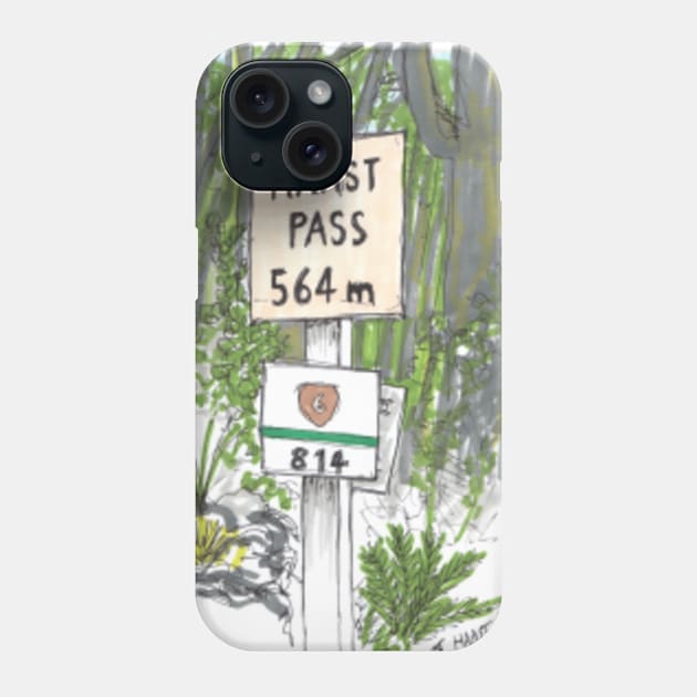 Tour Aotearoa 2020 - Haast Pass Phone Case by tomnapper