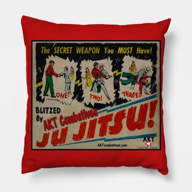 Blitzed by Jujitsu Pillow by AKTionGear