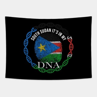 South Sudan Its In My DNA - Gift for South Sudanese From South Sudan Tapestry