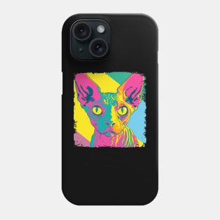 Sphynx Pop Art - Cat Lover Gift Phone Case