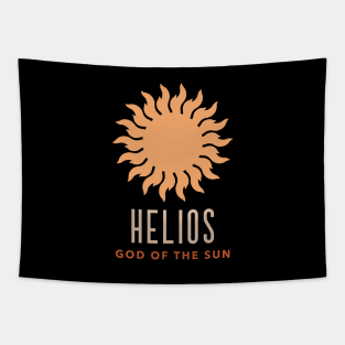Helios Greek God of the Sun Symbol Tapestry