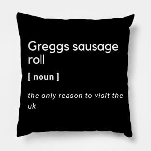 Greggs sausage roll Pillow