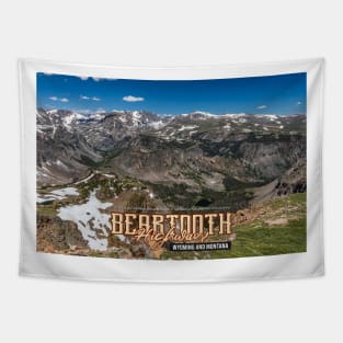 Beartooth Highway Wyoming and Montana Tapestry