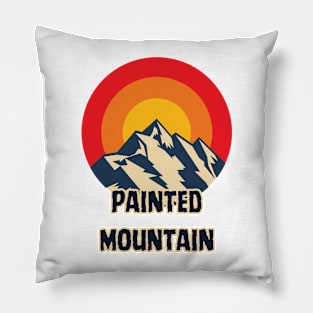 Painted Mountain Pillow