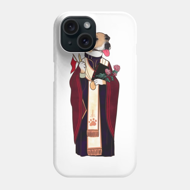 MFM Saint Frank the Dog Phone Case by TurboErin