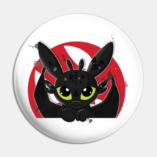 Toothless cute pocket Pin