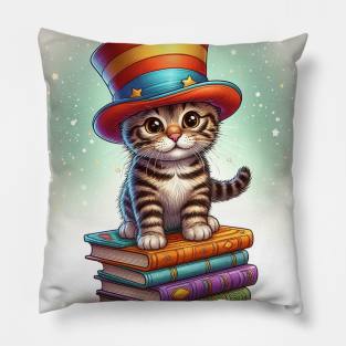 The Whimsical Scholar Pillow