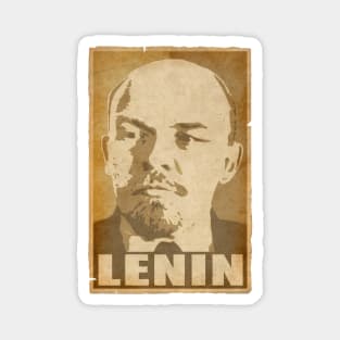 Vladimir Lenin Propaganda Poster Pop Art Magnet