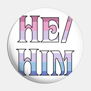 Bigender He/Him Pin