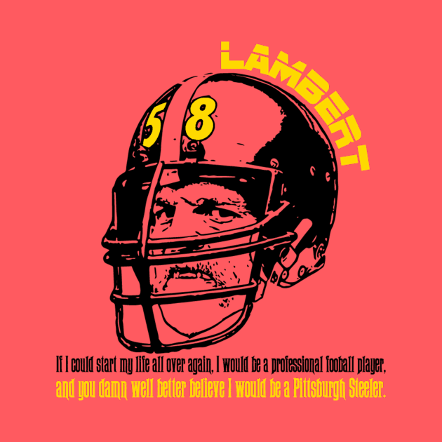 Lambert, badass Pittsburgh LB by MarcusCreative