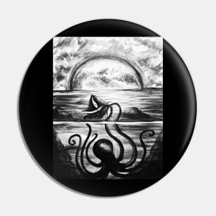 Release the Kraken Pin