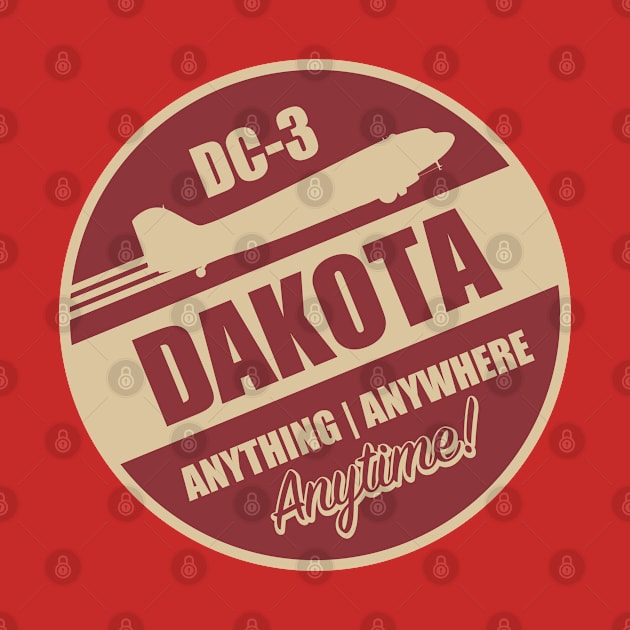 DC-3 Dakota (Small logo) by TCP