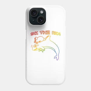 Sink the Rich! (Rainbow Version) Phone Case