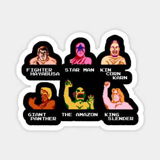 Wrestling Fighters Magnet