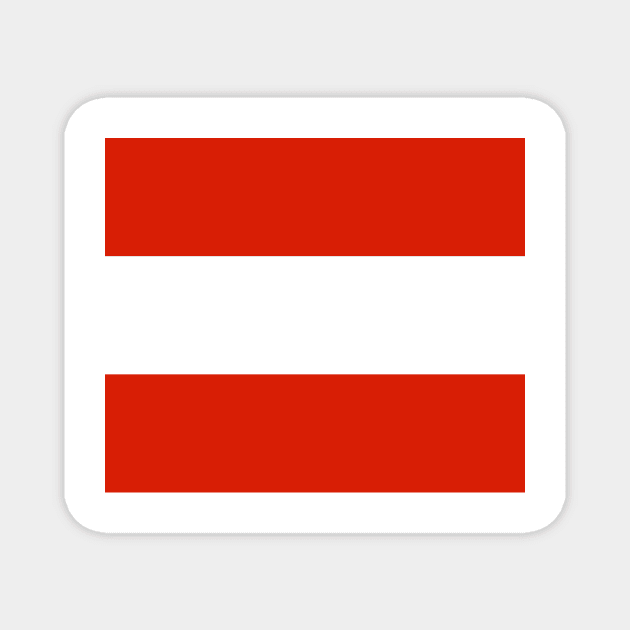 Austria flag Magnet by flag for all