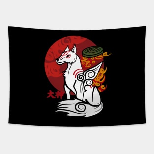 Okami tribute Tapestry