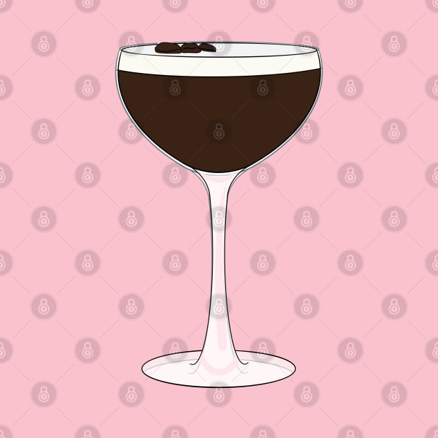 Espresso Martini by Olly Illustrated