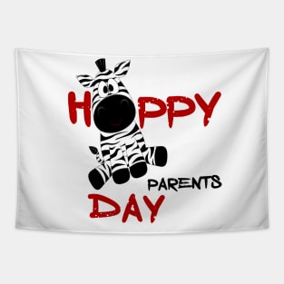 Happy Parents Day Tapestry