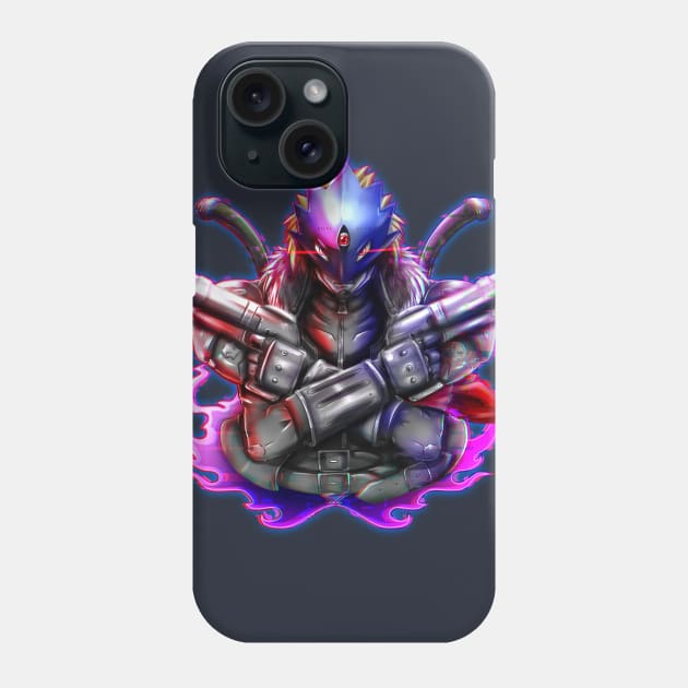 Fanart Beelzebumon Phone Case by DigiTeeshrit