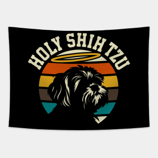 Holy Shih Tzu Tapestry