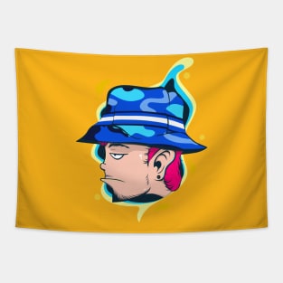 Gorillaz Bucket Hat Tapestry