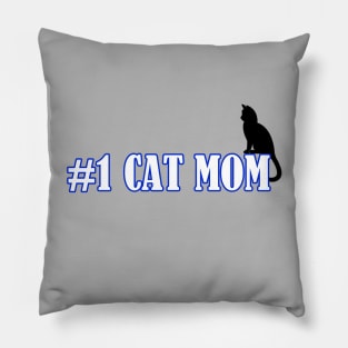 Best Cat Mom Pillow