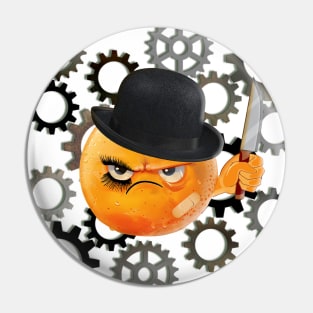 The Angry Orange Pin