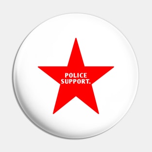 Police Support Pin