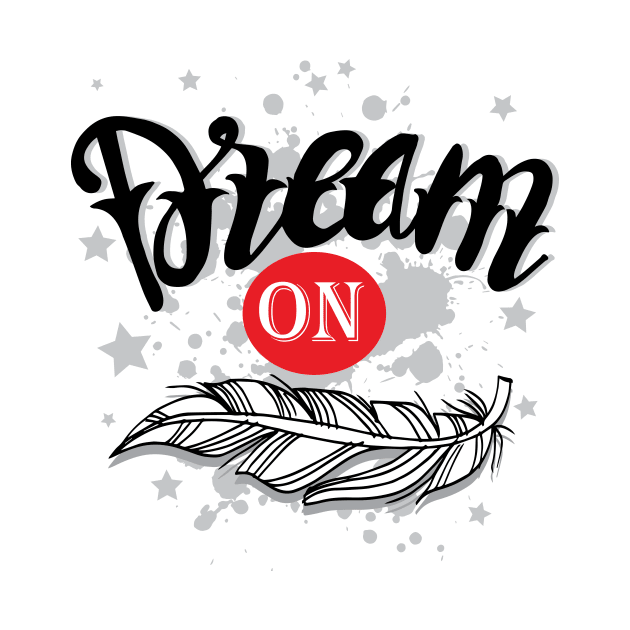 Dream on hand  lettering. by Handini _Atmodiwiryo
