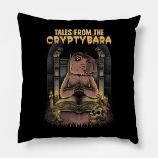 Capybara Tales - Classic Horror Fun Pet Pillow