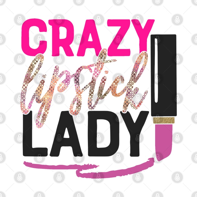 Crazy lipstick lady by artsytee