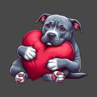 Pitbull Valentine's Day Gifts T-Shirt