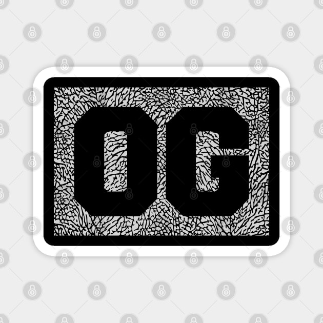 OG Cement Magnet by Tee4daily