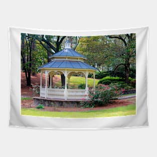 Peaceful Day At The Park Tapestry