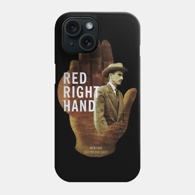 Red right hand Phone Case by brown fox