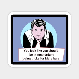 Gavin and Stacey Pop Art 'You Look Like You Should Be In Amsterdam Doing Tricks For Mars Bars' Magnet