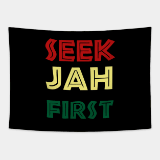 Seek Jah First Tapestry