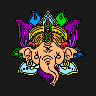 Colorful Ganesha T-Shirt