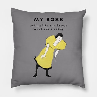 Bad Boss Pillow