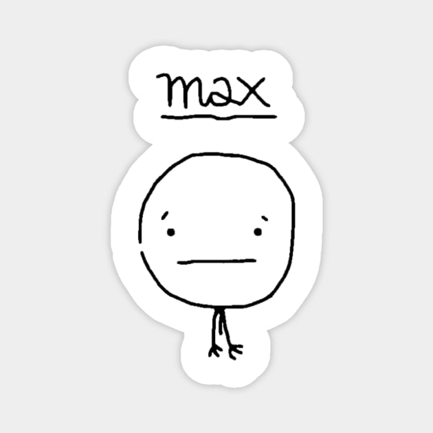 Life is Strange Max Sketch Sticker Magnet by senaeksi