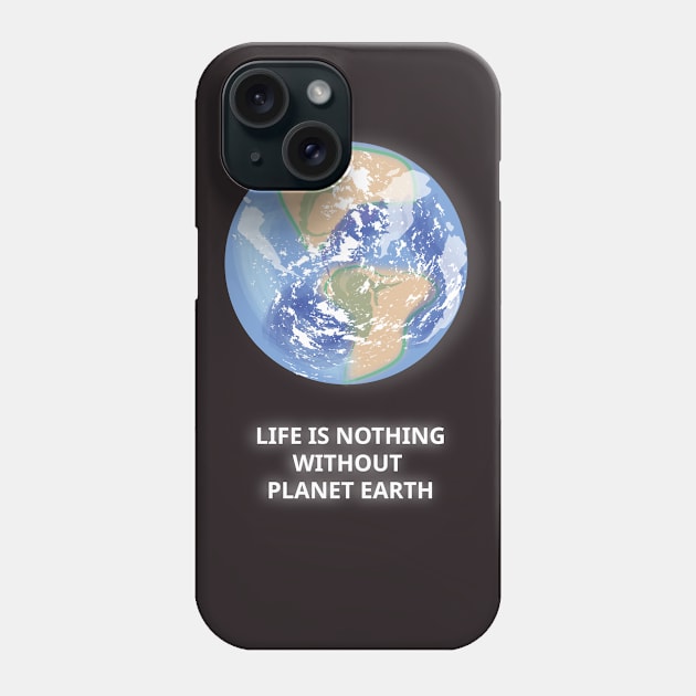 Planet Earth Phone Case by dddesign